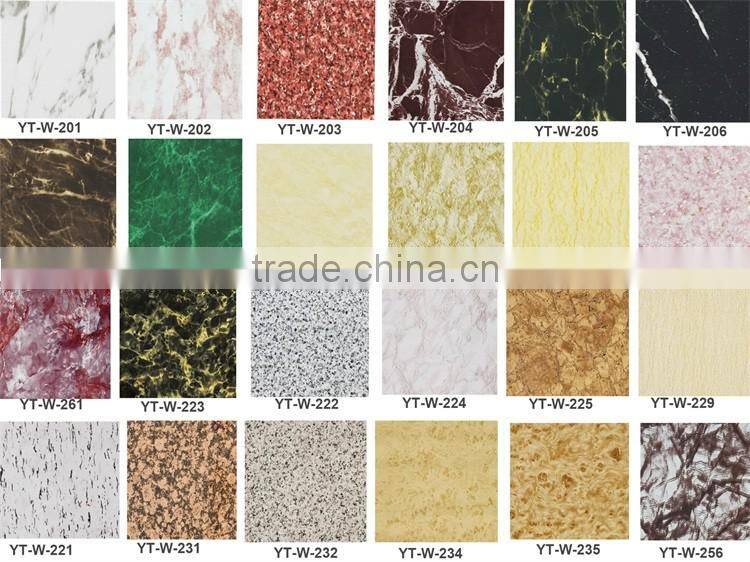 supply and install Marble like aluminum Composite Panel