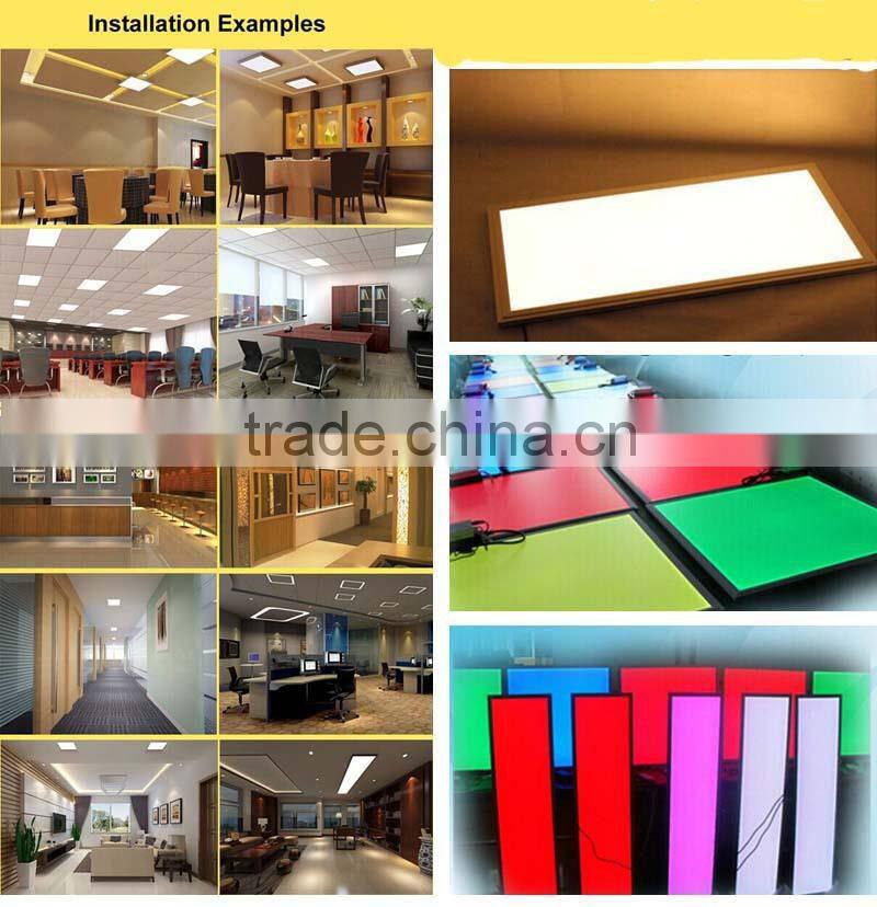 Shenzhen wholesale market 40W 600*600mm super bright 3000k 4000k 6000k super thin square led panel light