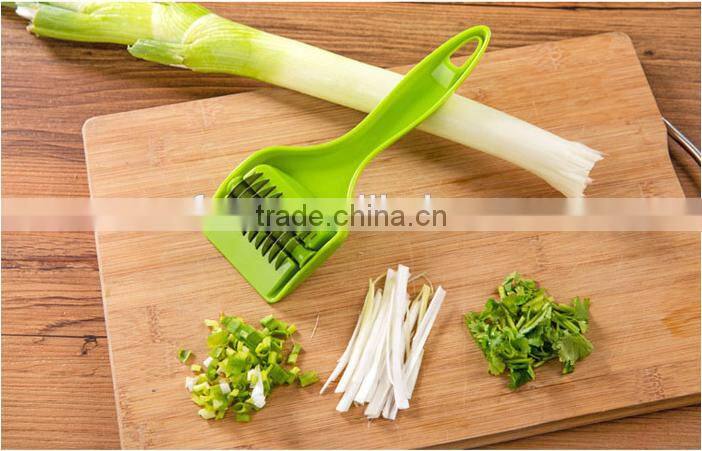 Manual Green Onion Chopper Slicer Garlic Coriander Cutter / onion cutter onion slicer / Vegetable Onion Chopper