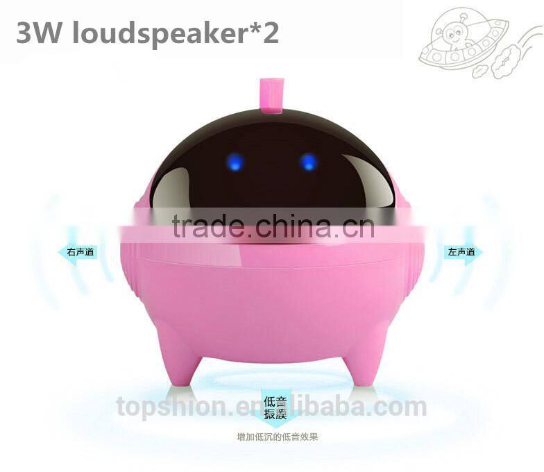 Mini Portable Cartoon Speaker With 3.5mm Audio Cable, Alibaba Express