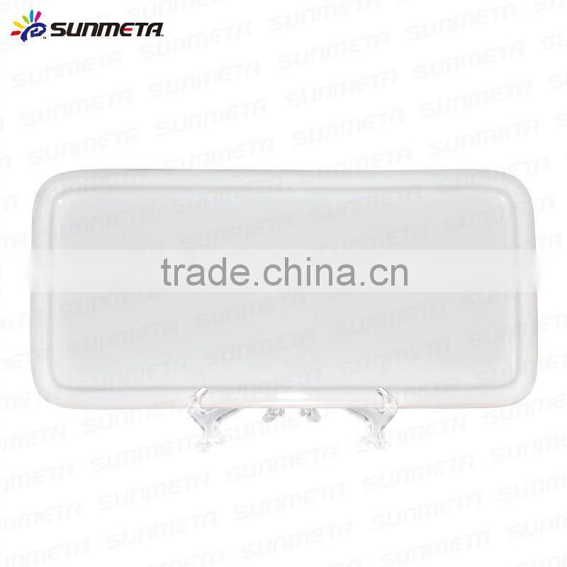 sublimation blank plate,sublimaiton ceramic plate personalized ceramic plates