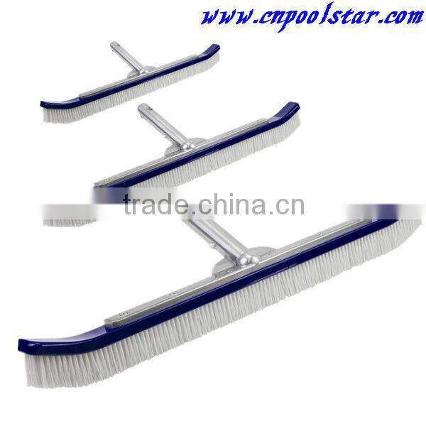 Hose Cleaning Brush 5.5:/14cm Polybristle Wall Brush with Alu Handle (P1407)