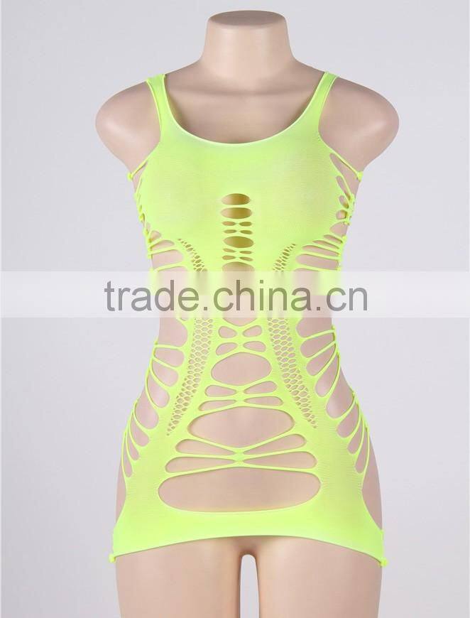 Ready stock accept paypal hollow out flirty tube chemise sexy lingerie royal blue babydolls