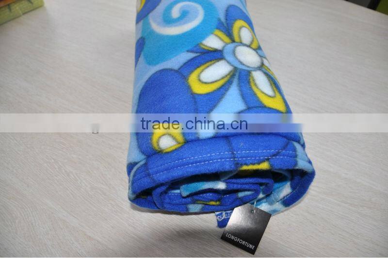 bed sheet polyester throw polar fleece blanket