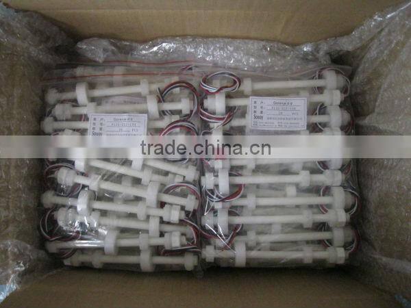 Acid level float sensor