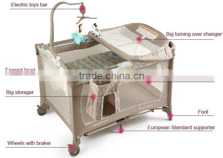 China supplier baby portable playpen with high quality