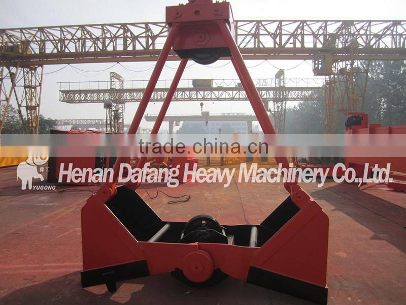 Industrial Grab Bucket Crane with Wireless Radio Remote Control