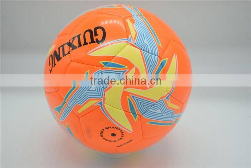 Size 5 Machine Sewing PVC Leather Football Ball