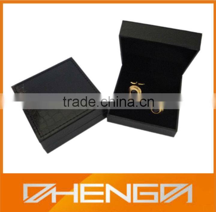 High Quality PU Leather Cufflinks Box
