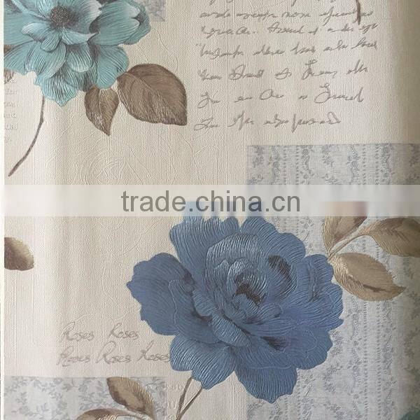 latest deep embossed wallpaper for home decoration wallpaper 450g