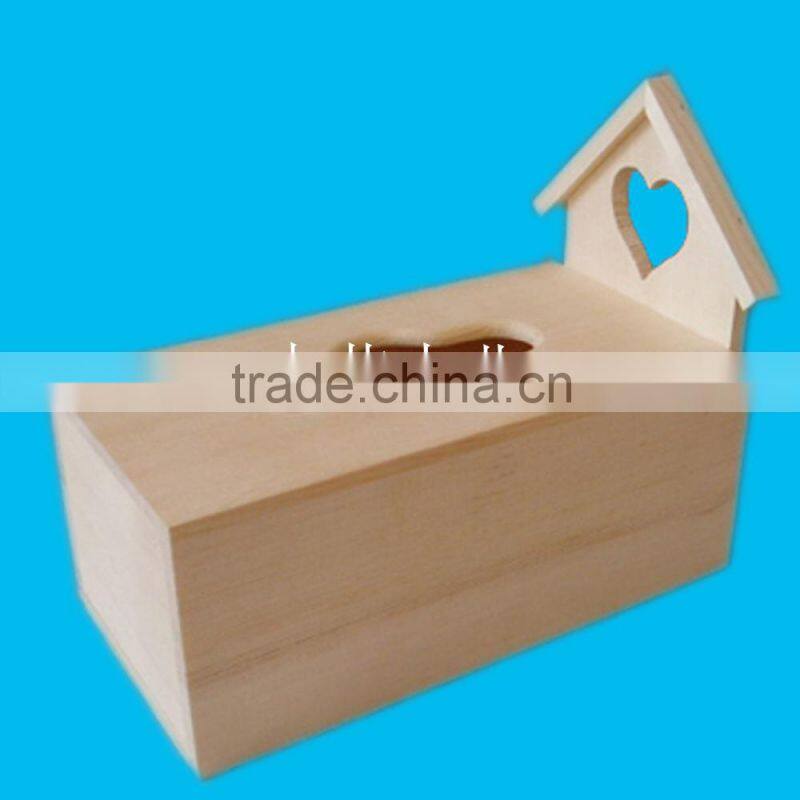Wooden tissue box holder-Wholesale table decorationtissue boxes