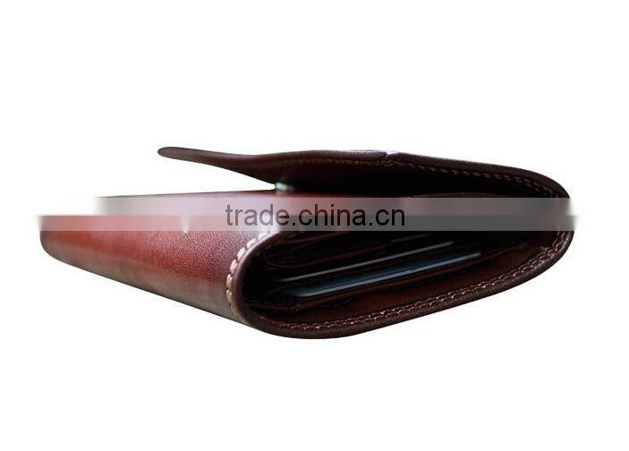 men's brown leather wallets high grade cowhide leather wallets for men