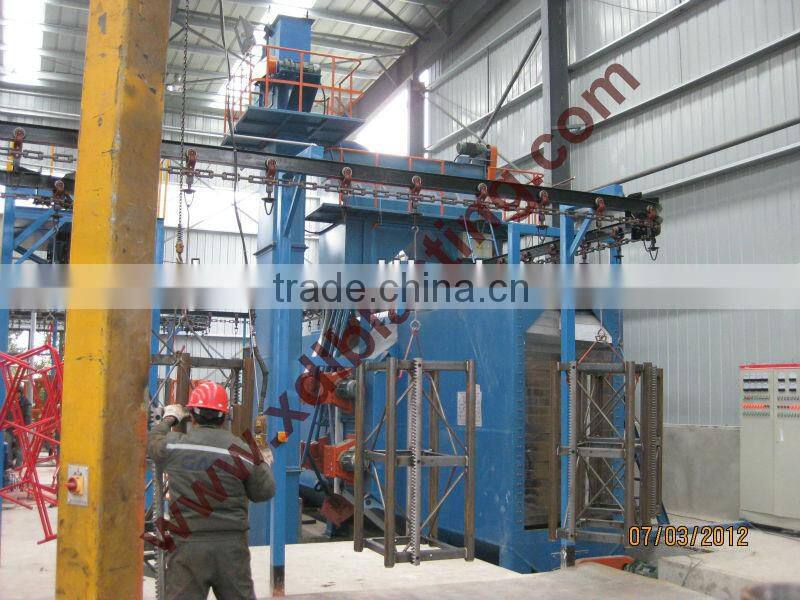 Shot Blasting Painting Production Line for Tower Crane