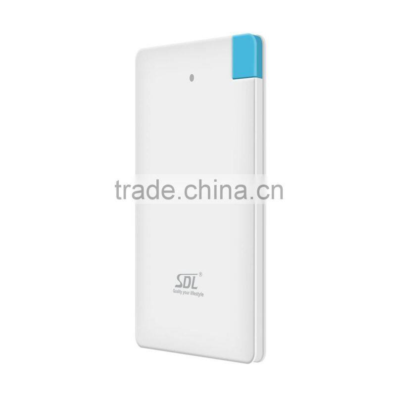 4000mah credit card power bank , credit card size power bank 4000mah capacity