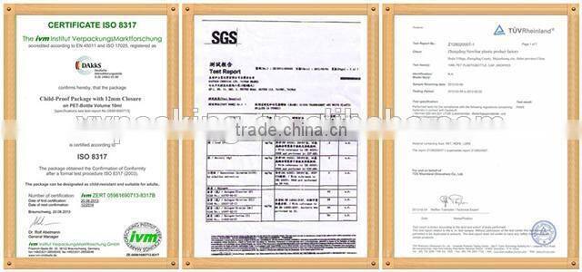 Empty childproof cap 10ml PE dropper bottle for eliquid