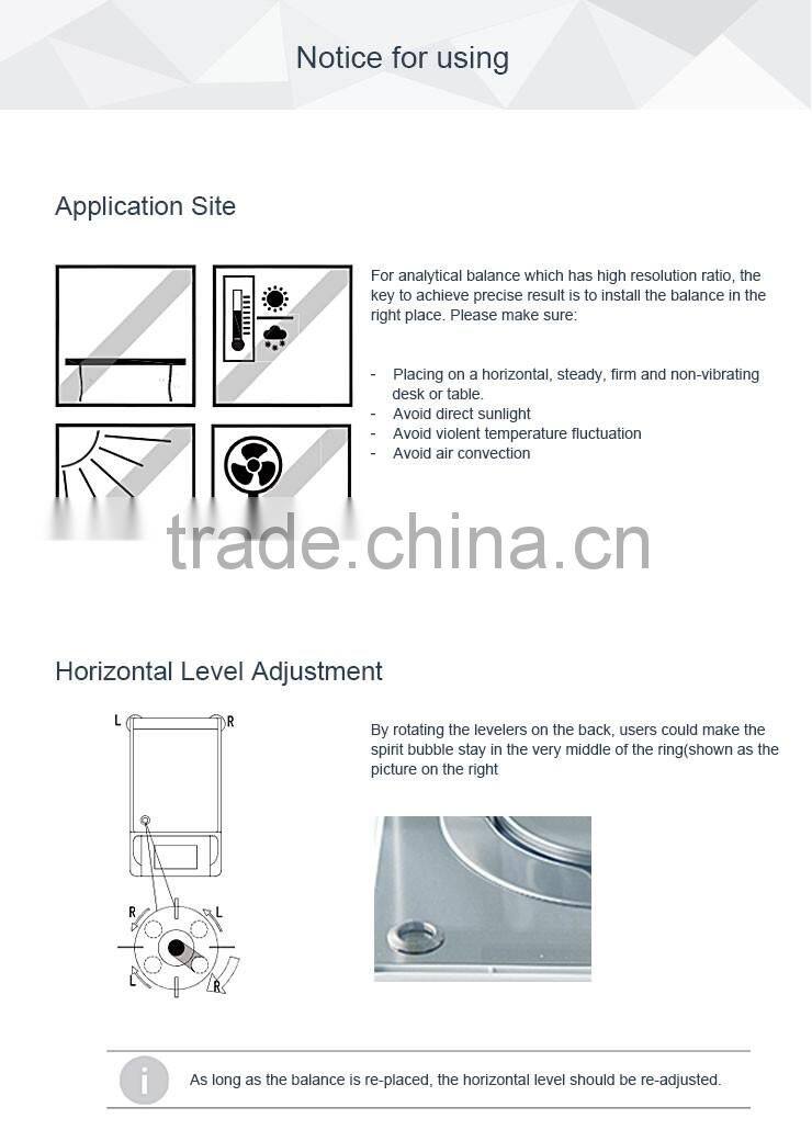 220g 0.0001 Trade Assurance Touch Color Screen Electronic Analytic Balancece