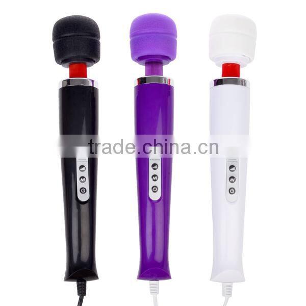10 Speed Magic Wand Travel G-spot stimulation Massager Wired Style Personal Body Vibrator Sex Toy Product