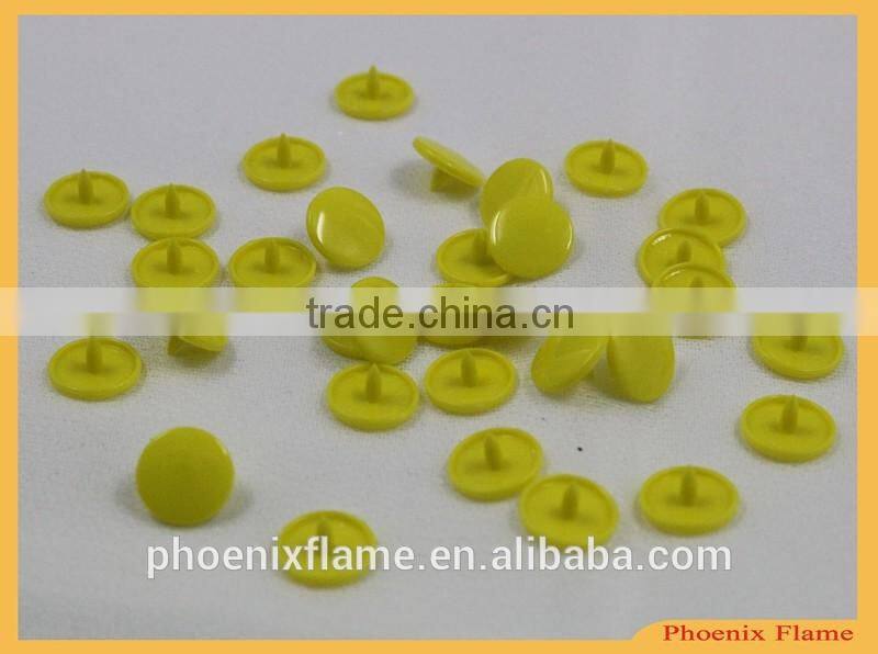 2016 eco wholesale plastic press snap buttons for garments