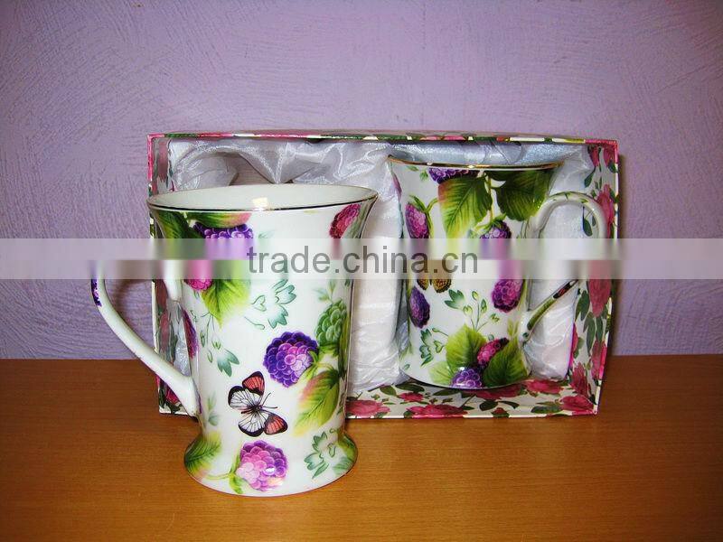 new item 10oz with design porcelain coffee mug