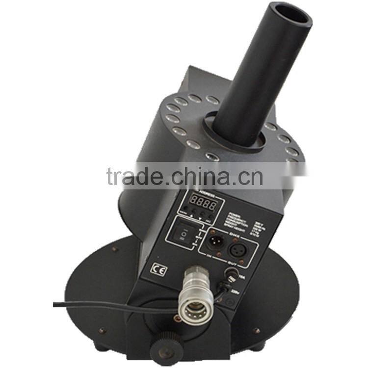 DMX512 Shooting Up 8-10 Meter CO2 Jet Column Machine 3in1 RGB 18x3w CO2 Cannon Smoke Machine 250w LED CO2 Jet Machine