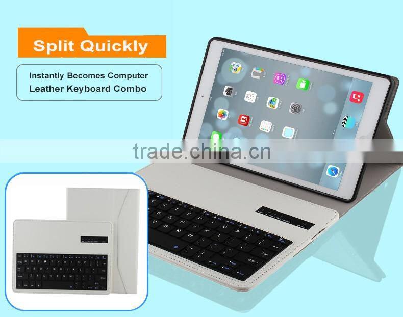 Bluetooth keyboard Tablet Covers & Cases for tablet pc iPad air-IP205F