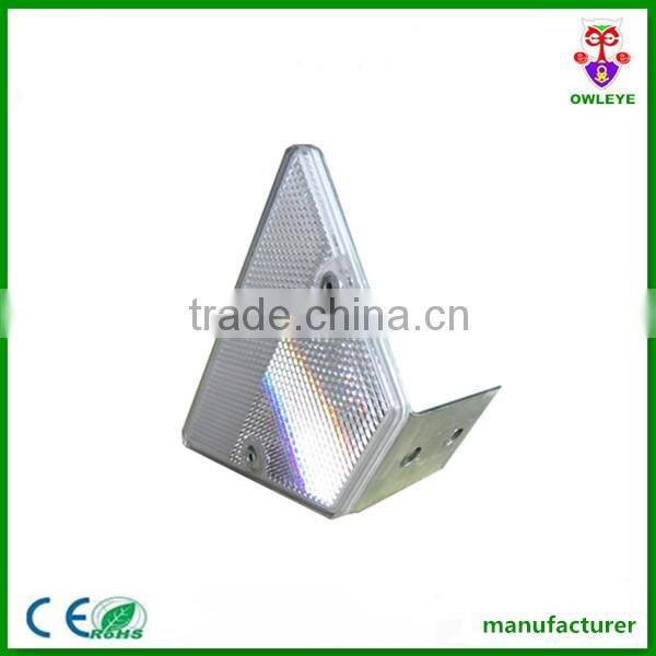 Highway security one way red color road guardrail reflector