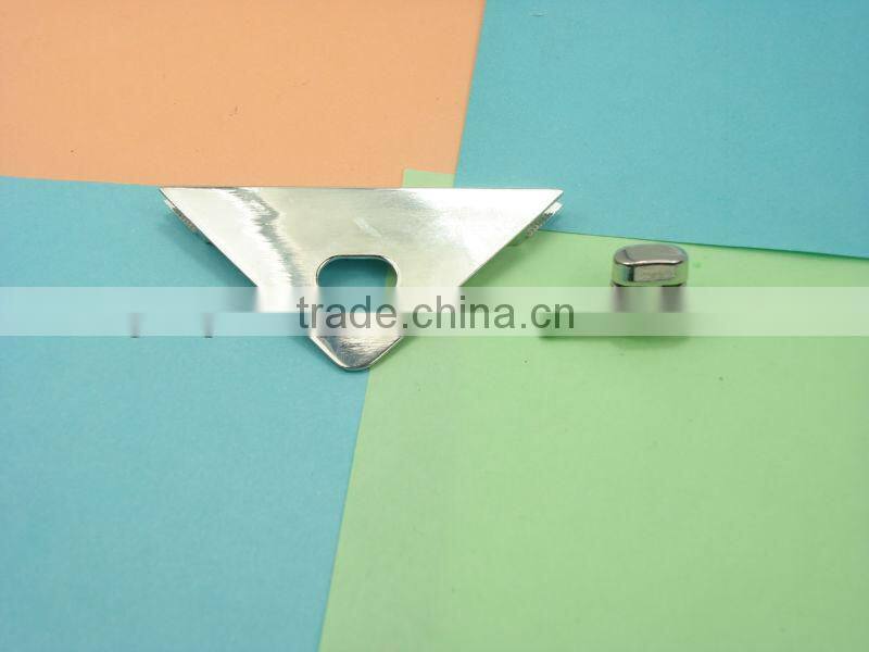 Supply handbags hardware die casting bags lock q-2523