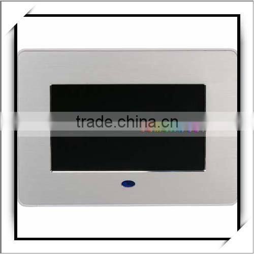 New Product Brush 7 Inch Wide Screen Digital Photo Frame