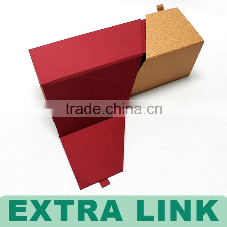 China manufacturer paper red wine tube box ,creative cyclinder packaging
