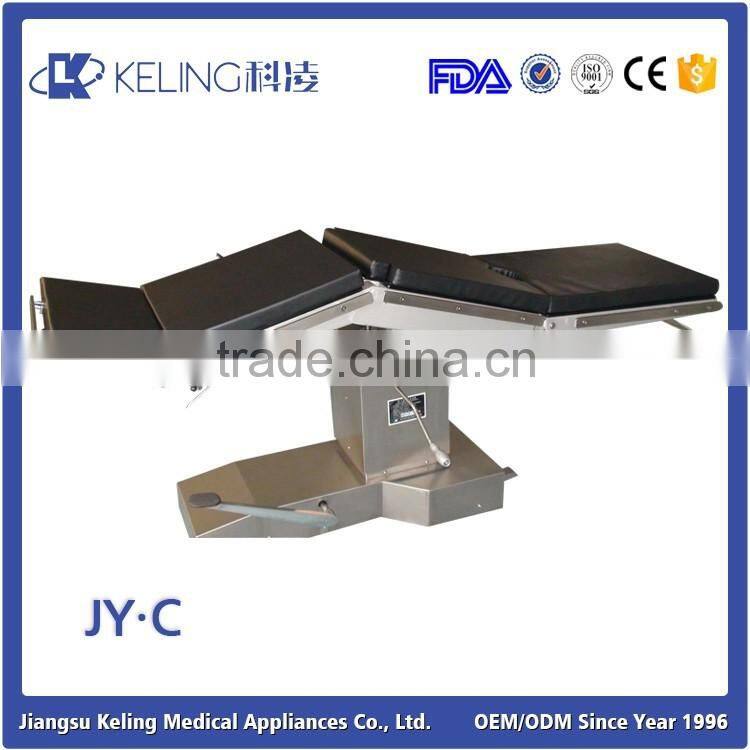 High quality alibaba china electro-hydraulic orthopedic operating tables,orthopedic compatible operating table