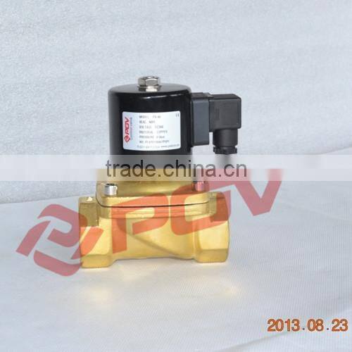 Brass 1 inch solenoid valve normally close 24v solenoid valve water