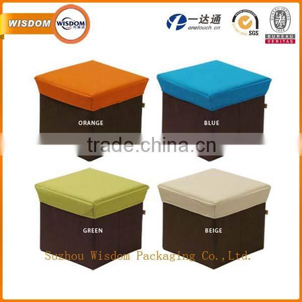 custom foldable non-woven storage chair