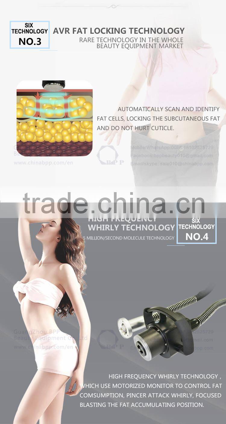 Superbody sculptor cavitation machine slimming machine