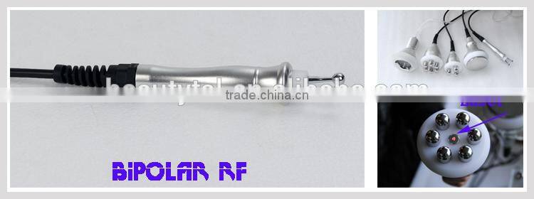 5MHZ Multipolar RF+Tripolar RF+Bipolar RF+Vacuum Cavitation Slimming System for Wrinkle Removal and cellulite removal