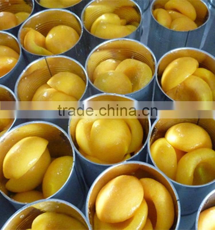 Canned Yellow Peach in Light Syrup 425/820/3000g