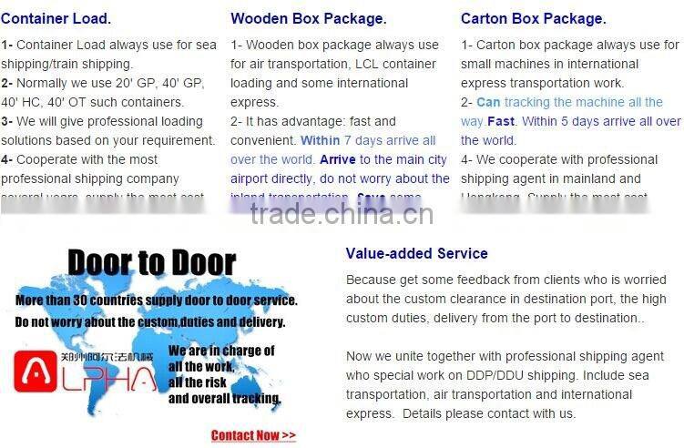 High quality single slot wood pallet notching machine