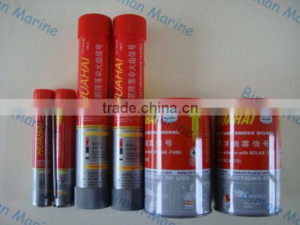 SOS SOLAS Buoyant Smoke Flare For Lifeboat