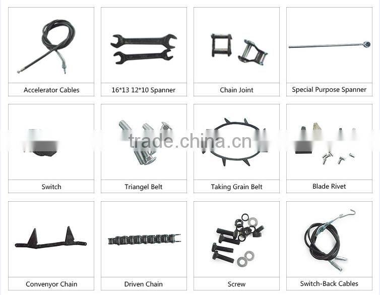 cheap price miniwheat and rice harvesting machine