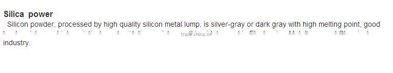 Online shop china industrial silica powder