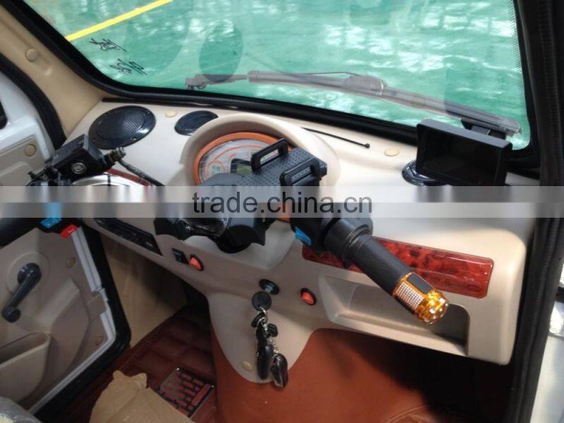 battery operation comfortable driving electric truck 3-wheel tricycle for sale