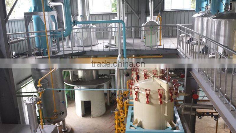 Continuous oil making line/soybean oil production plant with CE