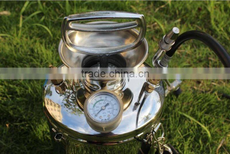 iLOT6L Knapsack Stainless Steel Pressure Compression with Pressure Gauge