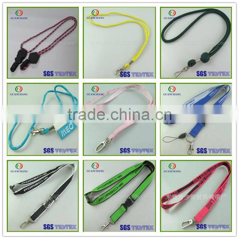 cheap custom dye sublimation anime lanyard keychains