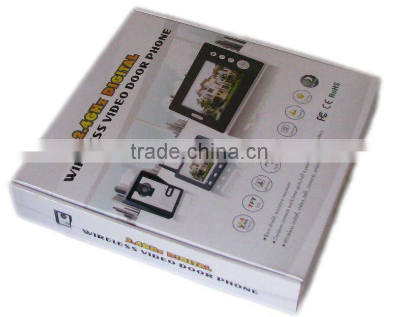 7" Large Screen Video Door Phone Wireless Intercom