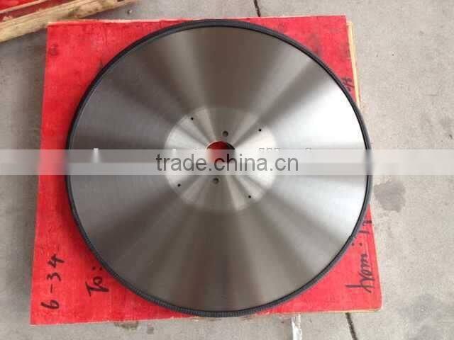 toilet paper cutting knives/log saw blades 610 circle blade