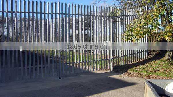 Hot sale economic Steel Anti-climb Security Fence / palisade fence