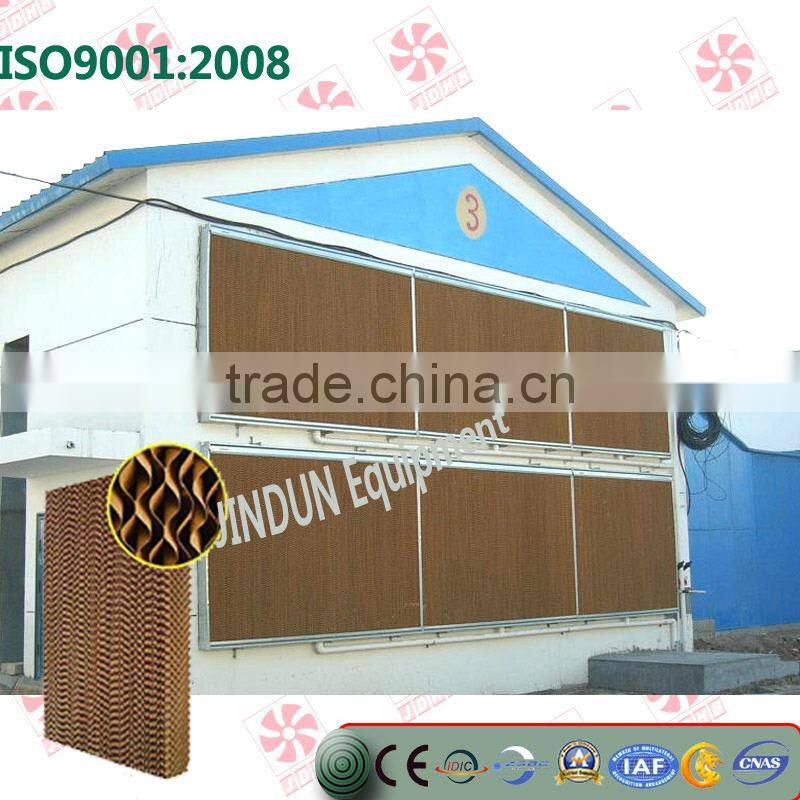 6090 type honey comb water evaporative solar greenhouse paper cooling pad