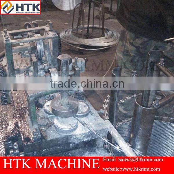 Automatic BTO-22 Type Razor Barbed Wire Making Machine(factory hot sale)
