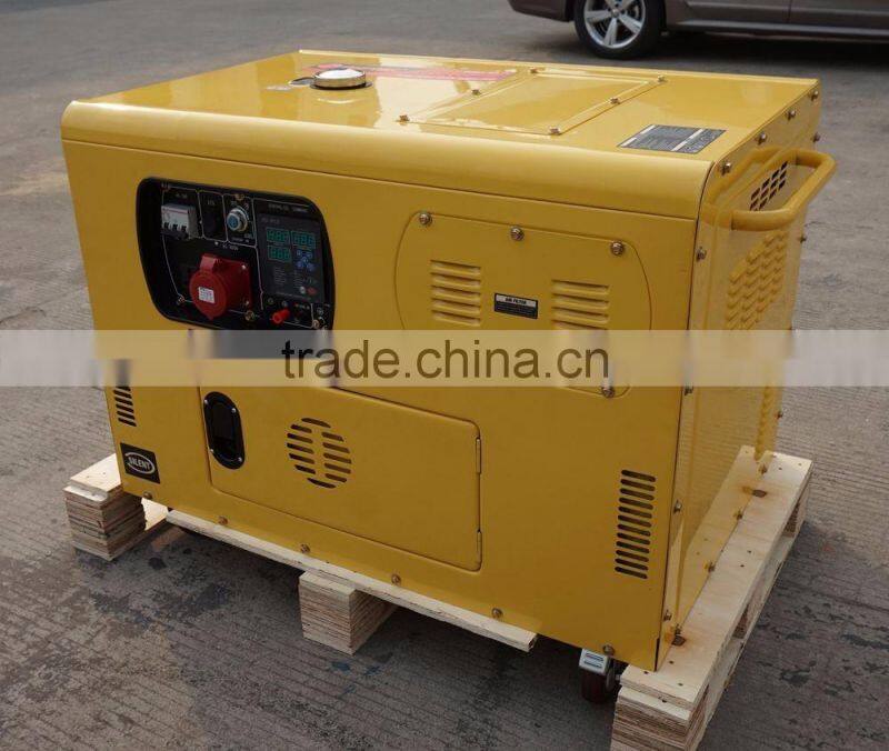 air cooled 2 cylinder diesel power generator 8kva