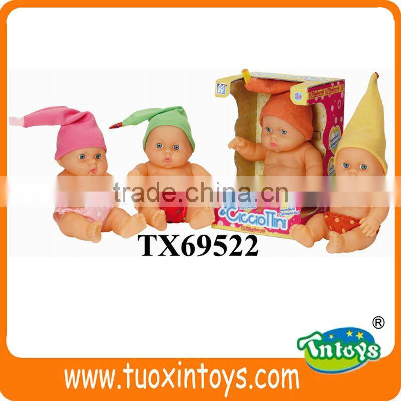 TX69520 plastic walking wind up baby doll toy